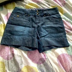 Denim shorts size 10